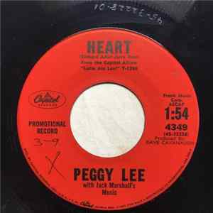 Peggy Lee - Heart / C'est Magnifique Mp3