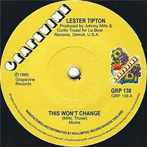 Lester Tipton / The Masqueraders - This Won't Change / How Mp3