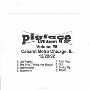 Pigface - Live Archive 91-05 Volume #5 - Cabaret Metro Chicago, IL 12/22/92 Mp3