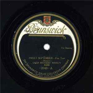 Green Brothers' Novelty Band - Sweet September / Ev'rybody Calls Me Honey Mp3