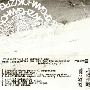 Whirling Hall Of Knives / ZPG - Each Lesson Paves The Way For Its Successor (Cadavre Exquis) Mp3