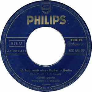Marlene Dietrich - Ich Hab' Noch Einen Koffer In Berlin / Peter Mp3