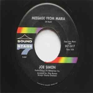 Joe Simon - Message From Maria Mp3