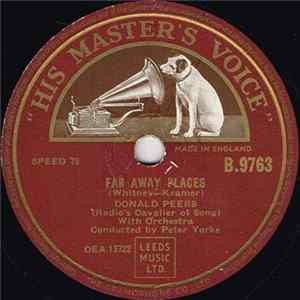 Donald Peers - Far Away Places / Twelfth Street Rag Mp3