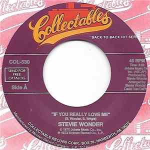 Stevie Wonder - If You Really Love Me / We Can Work It Out Mp3