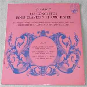 Johann Sebastian Bach / Orchestre De Chambre Jean-Francois Paillard, Robert Veyron-Lacroix, Marie-Claire Alain, Anne-Marie Beckensteiner, Olivier Alain - Les Concertos Pour Clavecin Et Orchestre - Volume IV Mp3