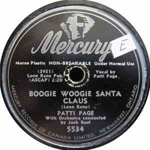 Patti Page - Boogie Woogie Santa Claus / The Tennessee Waltz Mp3