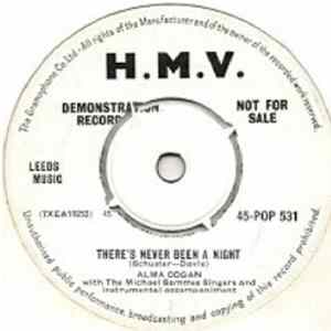 Alma Cogan - There's Never Been A Night Mp3