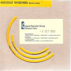 Emma Warren - Wants You Back Mp3