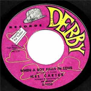 Mel Carter - When A Boy Falls In Love / So Wonderful Mp3