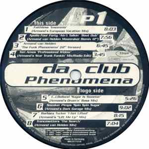 Various - Da Club Phenomena - Remixes By Armand Van Helden Mp3