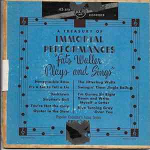 "Fats" Waller - "Fats" Waller Plays And Sings Mp3