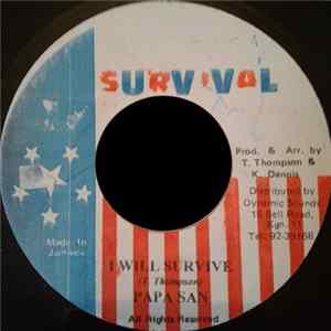 Papa San - I Will Survive Mp3