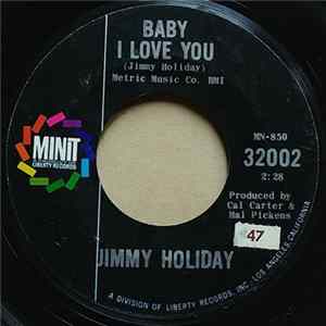 Jimmy Holiday - Baby I Love You / You Won't Get Away Mp3