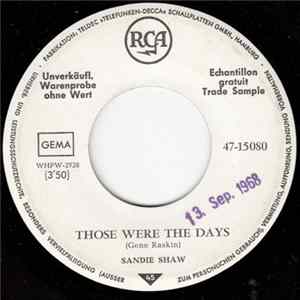 Sandie Shaw - Those Were The Days Mp3