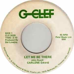 Carlene Davis - Let Me Be There Mp3