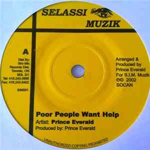 Prince Everald - Poor People Want Help / Glorify The King Mp3
