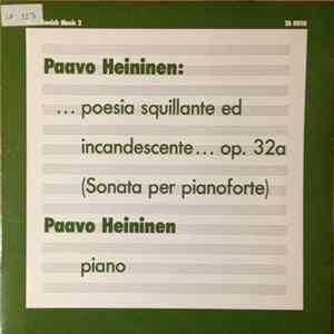 Paavo Heininen - New Finnish Music 2 Mp3