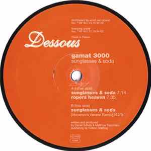 Gamat 3000 - Sunglasses & Soda Mp3