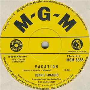 Connie Francis - Vacation / The Biggest Sin Of All Mp3