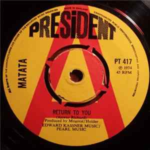 Matata - Return To You Mp3