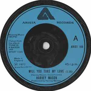 Harvey Mason - Will You Take My Love Mp3