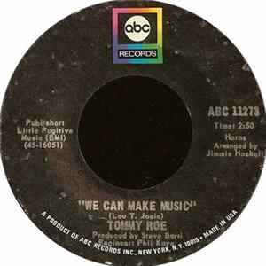 Tommy Roe - We Can Make Music Mp3
