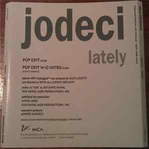 Jodeci - Lately Mp3