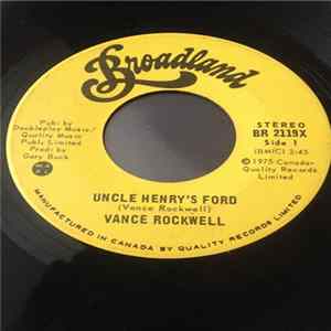 Vance Rockwell - Uncle Henry's Ford / Sweet Harbours Of Newfoundland Mp3