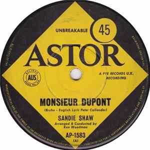 Sandie Shaw - Monsieur Dupont Mp3
