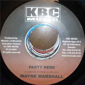 Wayne Marshall - Party Here Mp3