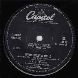 Matt Monro - Wednesday's Child Mp3