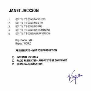 Janet Jackson - Got 'Til It's Gone Mp3