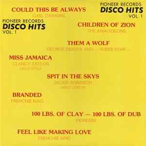 Various - Pioneer Records Disco Hits Vol.1 Mp3