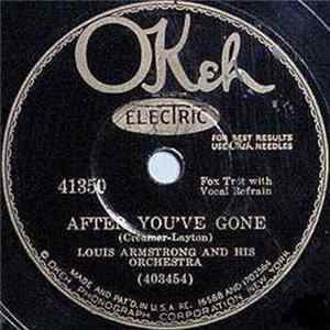 Louis Armstrong And His Orchestra - After You've Gone / St. Louis Blues Mp3
