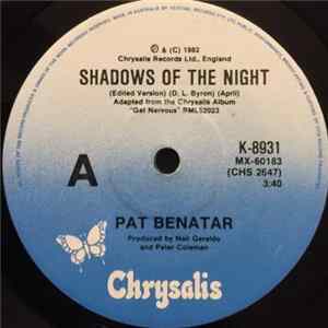 Pat Benatar - Shadows Of The Night Mp3
