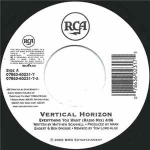 Vertical Horizon - Everything You Want / You're A God Mp3