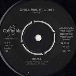 Cusma - Sunday, Monday, Tuesday Mp3