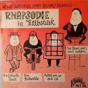 Helmut Qualtinger Singt Gerhard Bronner - Rhapsodie In Halbstark Mp3