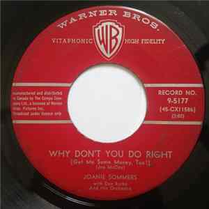 Joanie Sommers - Be My Love / Why Don't You Do Right Mp3