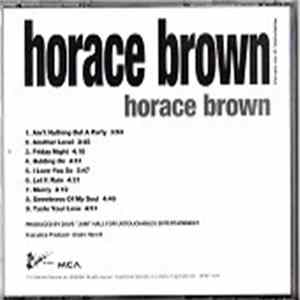 Horace Brown - Horace Brown Mp3