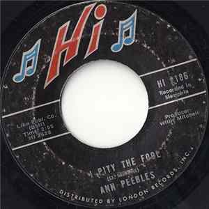 Ann Peebles - I Pity The Fool Mp3