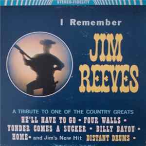 Bobby Bond - I Remember Jim Reeves Mp3