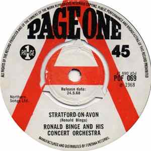 Ronald Binge And His Concert Orchestra - Stratford-On-Avon Mp3
