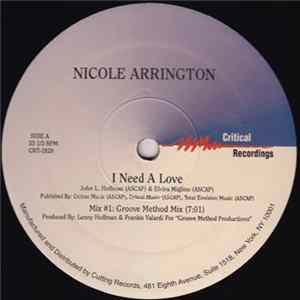Nicole Arrington - I Need A Love Mp3