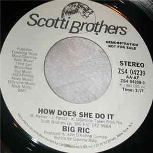 Big Ric - How Does She Do It Mp3