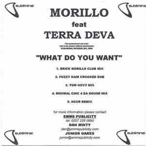 Morillo Feat Terra Deva - What Do You Want Mp3
