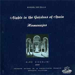 Manuel De Falla - Aldo Ciccolini, Orchestre National De La R.D.F, Ernesto Halffter - Nuits Dans Les Jardins D'Espagne / Homenajes Mp3