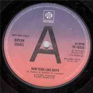 Bryan Evans - Don'tcha Like Boys Mp3