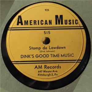 Dink's Good Time Music - Stomp De Lowdown / Grace & Beauty Mp3